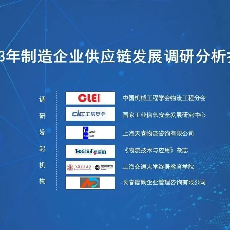 2023年制造企业供应链发展调研分析报告
